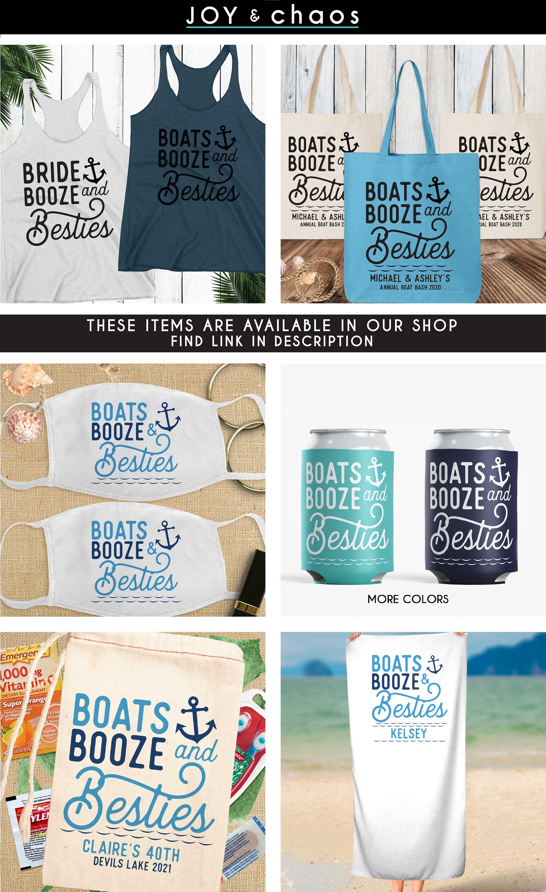 Cruise Bachelorette Can Coolers Boat Party Favors and Drink Etsy