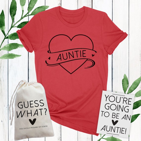 BFF Gift Aunt Shirt Promoted to Auntie Gift For Aunt Shirt Best Friend to Auntie Shirt Pregnancy Reveal Best Friend Aunt Shirt