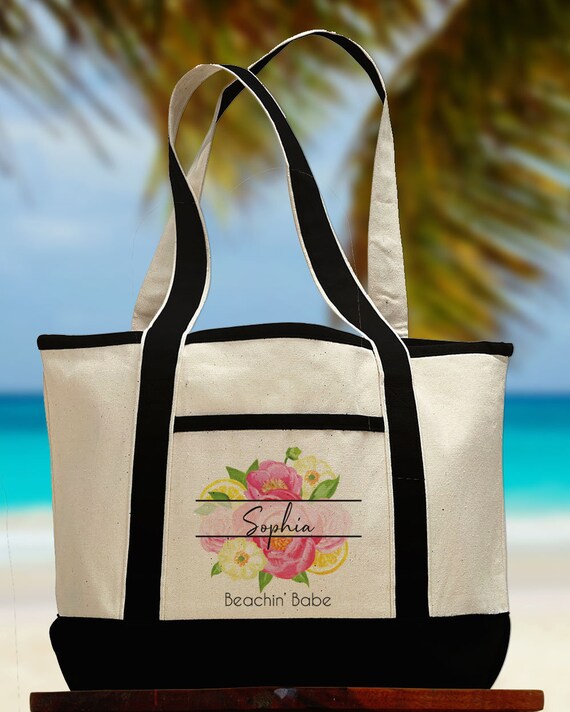 etsy beach tote