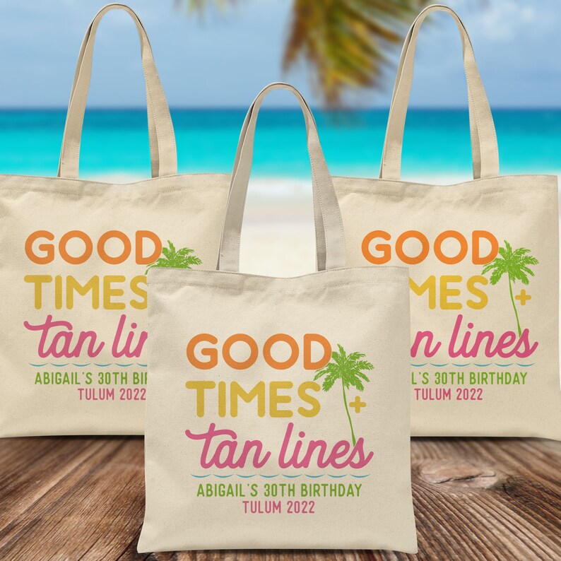 Beach Party Favor Bags for Adults Beach Trip Gift Bags Etsy