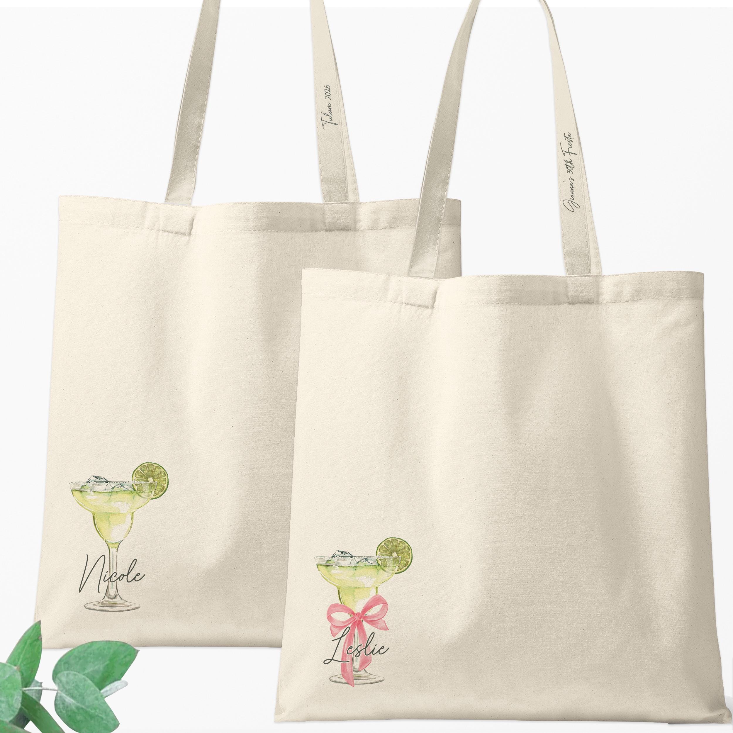 Margarita Tote Bags With Name | Personalized Bags for Mexico ...