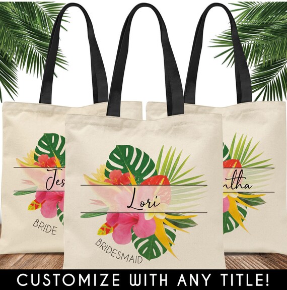 bridal party tote bags