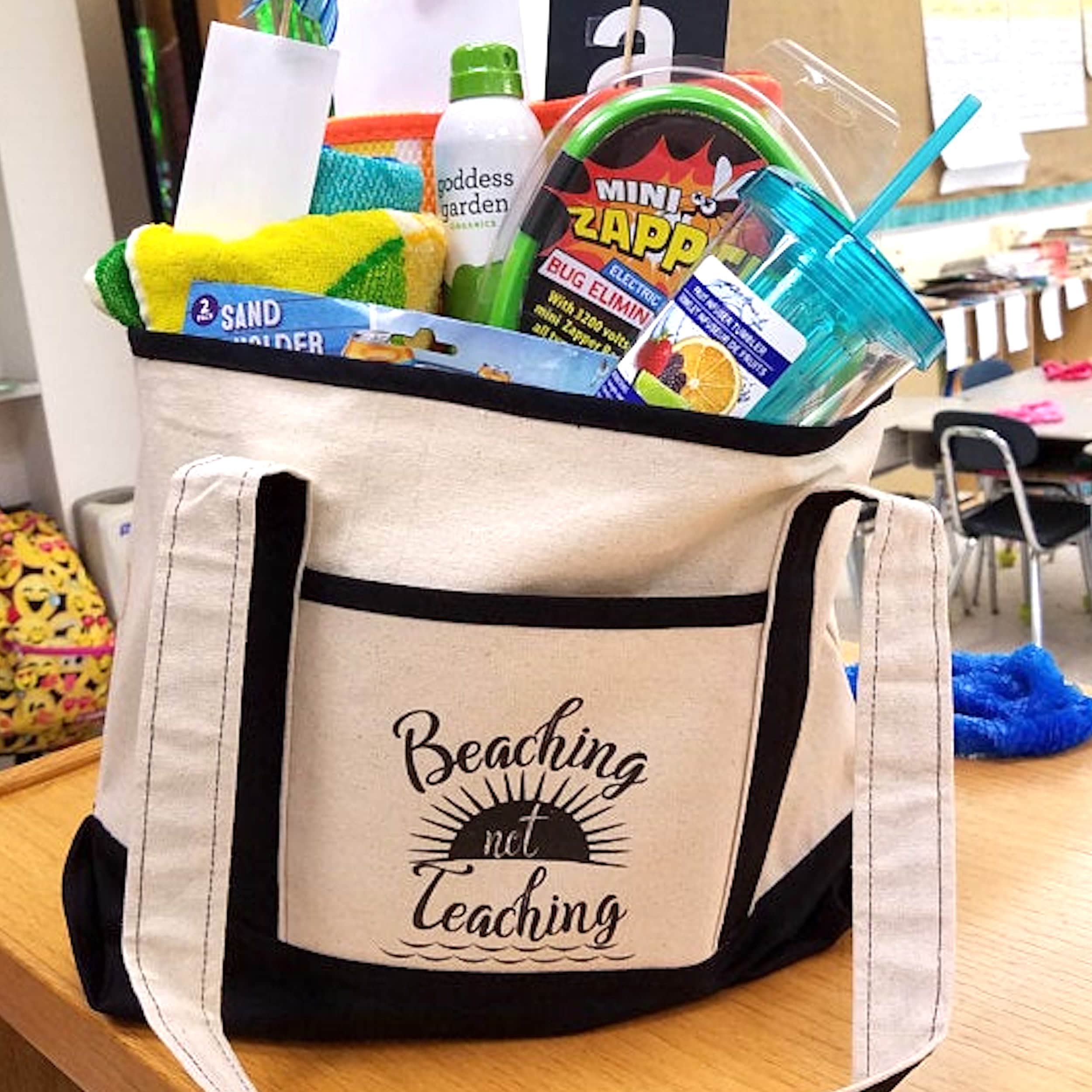gifts-for-teachers-beach-tote-bag-for-women-end-of-year-etsy-espa-a
