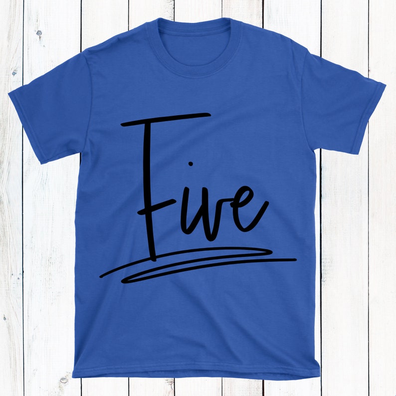 Boys Birthday Number Shirt 2 3 Year Old Birthday Shirt Boy Etsy