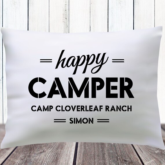 Custom Camp Care Package for Kids Personalized Summer Camp Pillowcase