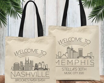 Charleston Bachelorette Or Wedding Tote Bags Custom Charlotte Etsy 日本