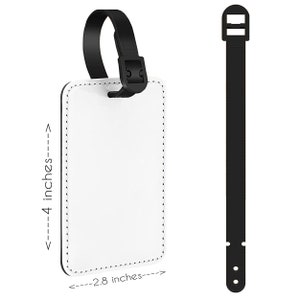 Etiqueta de equipaje personalizada para Sr. y Sra. / Regalo de luna de miel / Regalo de boda para parejas. Etiquetas de viaje. imagen 8