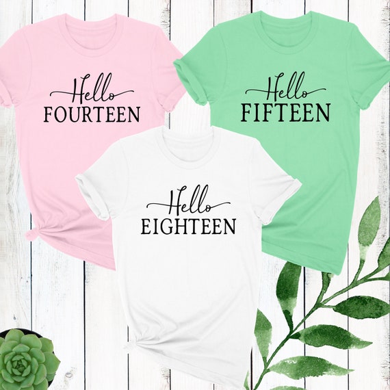 570px x 570px - Girls Birthday Shirt for 13 14 15 16 17 or 18 Teenager - Etsy