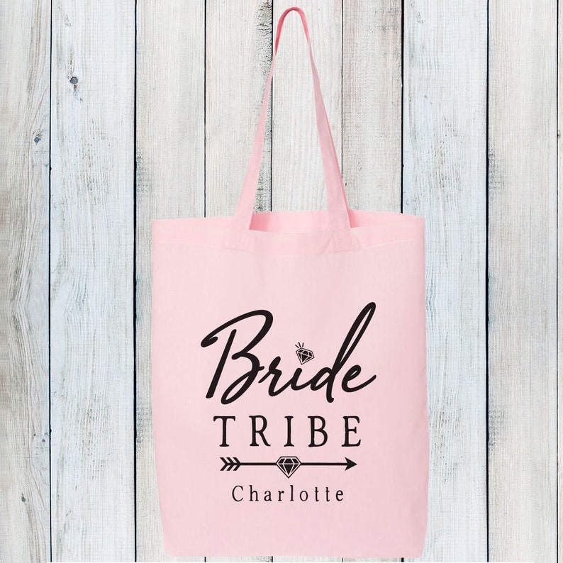 Bride Tribe Tote Bags Vegas Bachelorette Bachelorette Party | Etsy
