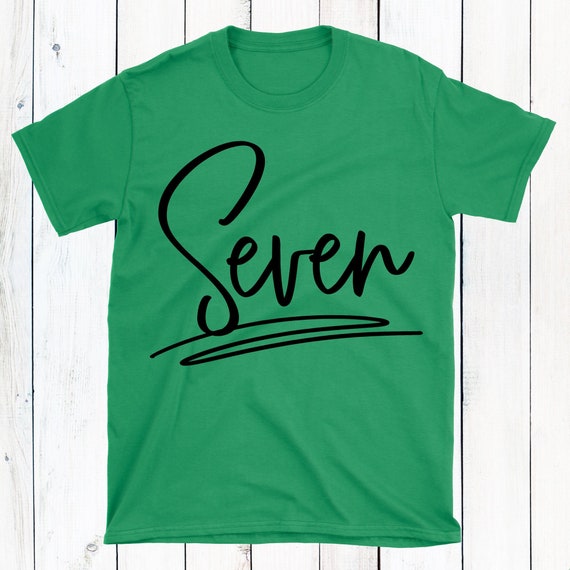 Boys Birthday Shirt 7, Seven Birthday Boy Outfit Il_570xn