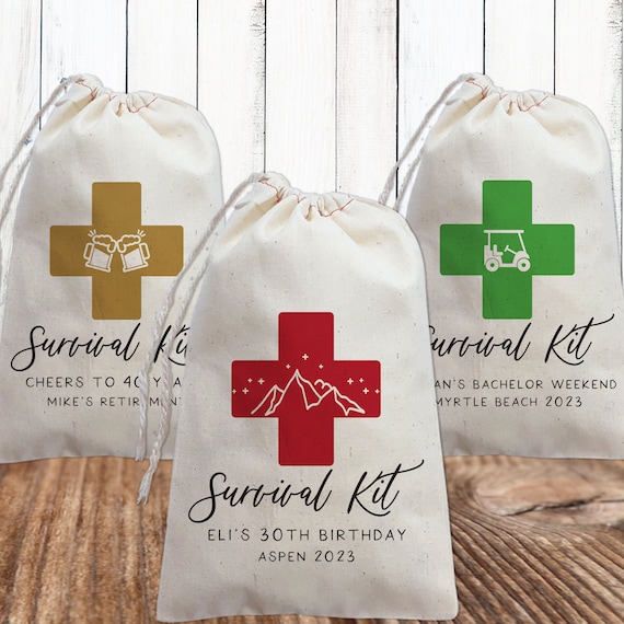 Adult Birthday, 40th Birthday Favor Bags