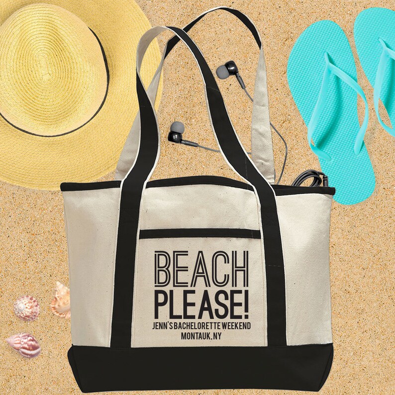 custom beach bags