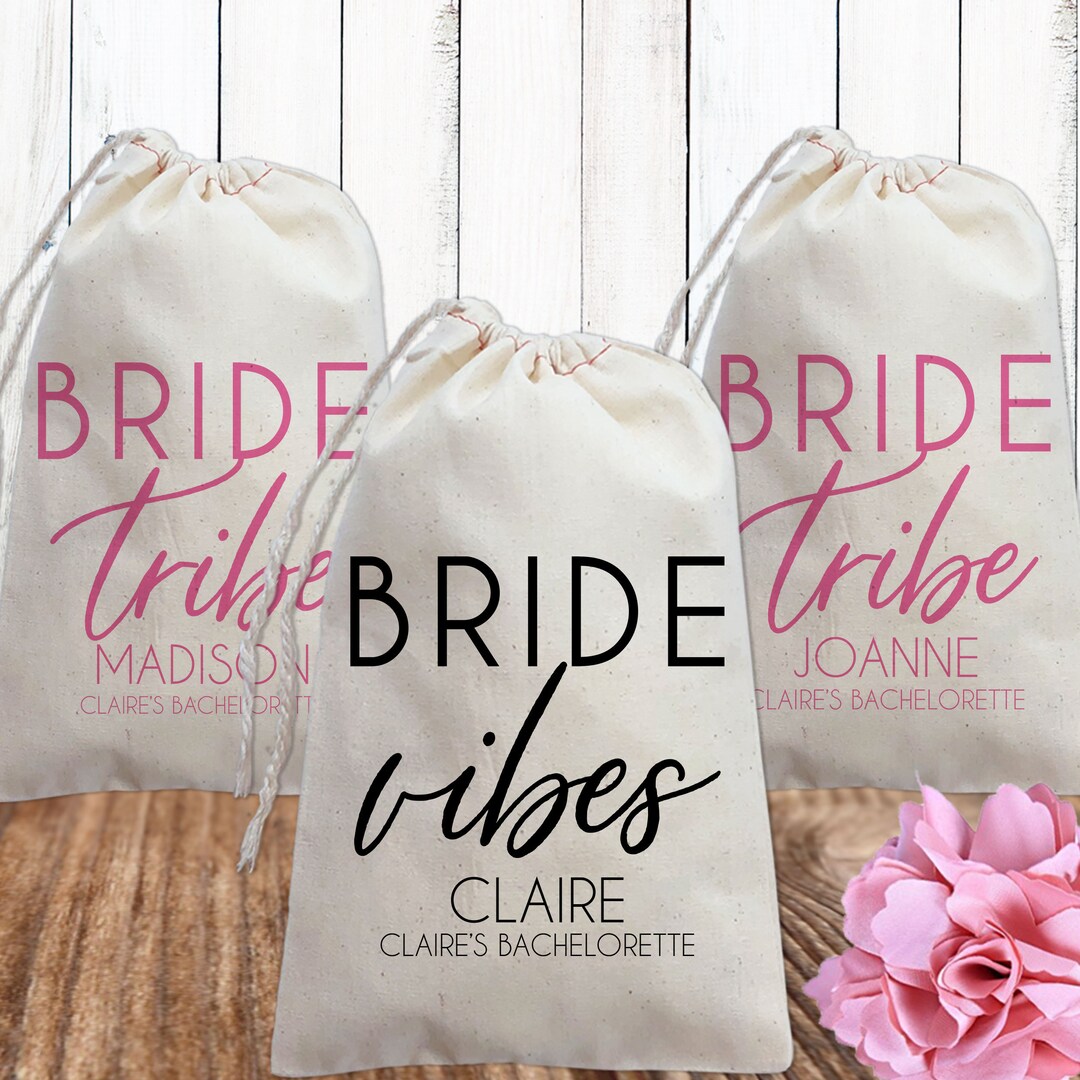 Bachelorette Bridal Party Gift Bags Personalized Favor Bags - Etsy