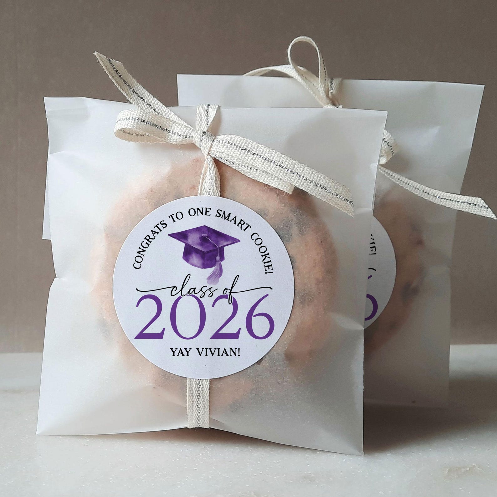 Class of 2026 Graduation Favor Stickers | Custom Graduation Party ...