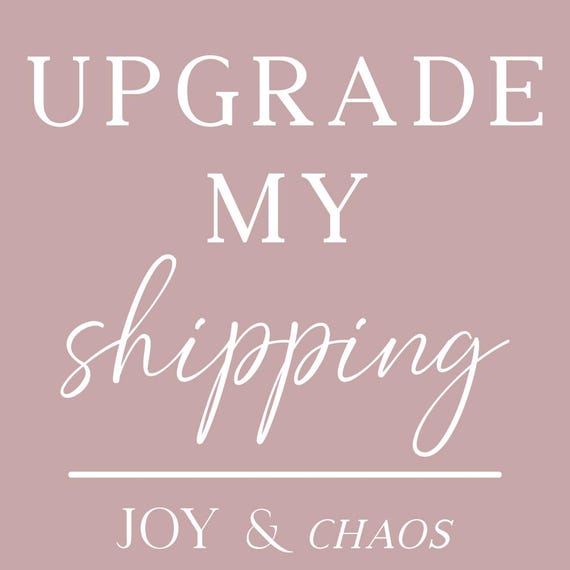 USPS Priority Mail or UPS Shipping Upgrade