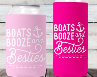 Cruise Bachelorette Can Coolers    Boat Party Favors and Drink Huggers