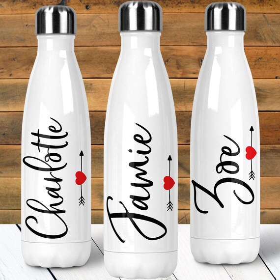 personalized thermos water bottles