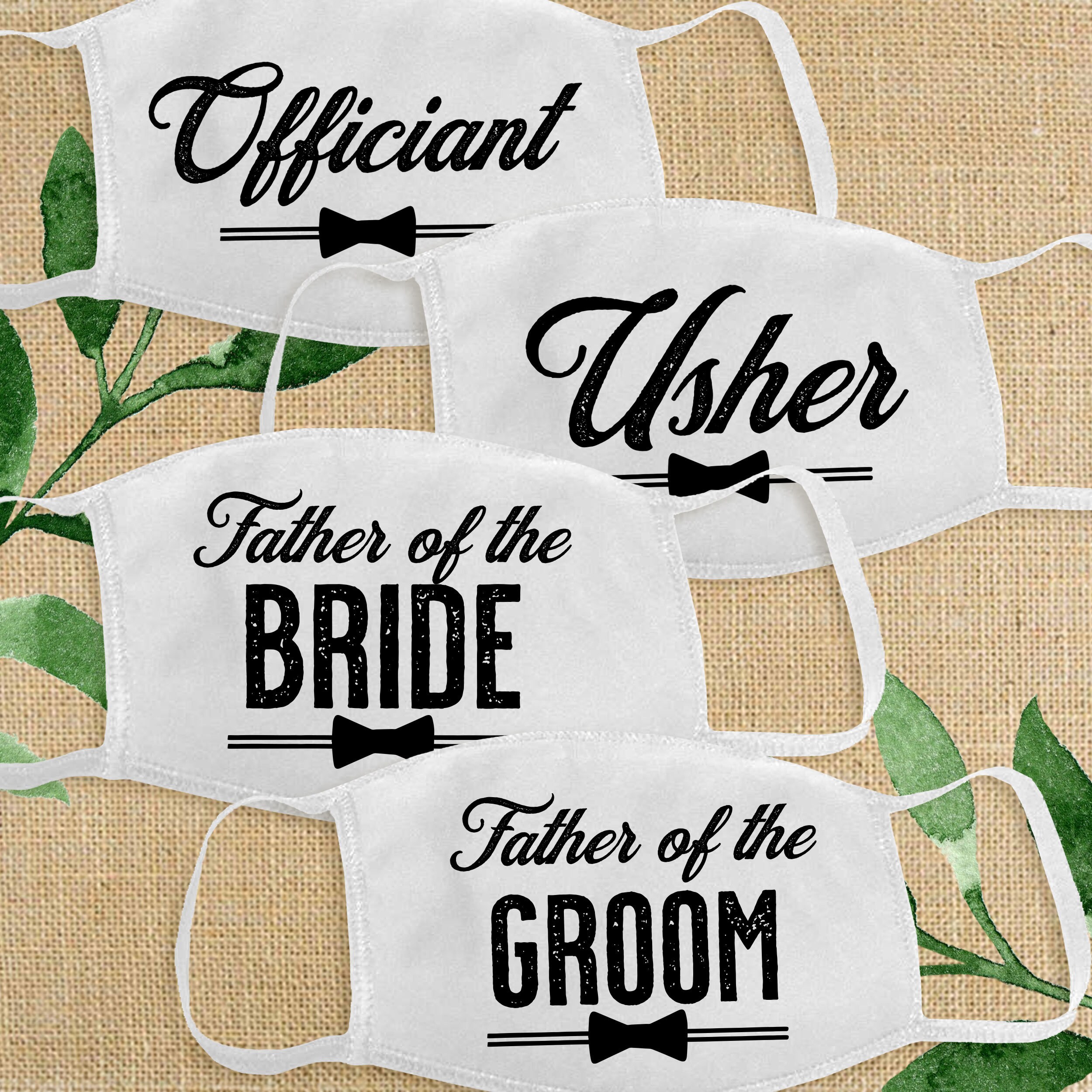 Groom Face Masks Groomsman Party Masks Groomsmen Favors Etsy