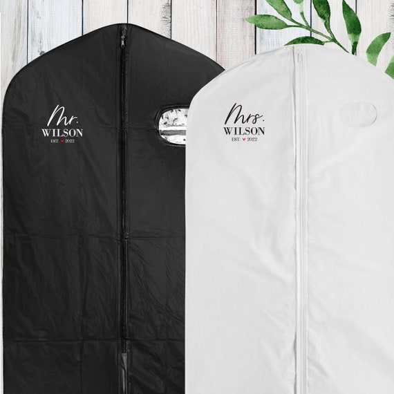 Personalized wedding dress garment bag 2025