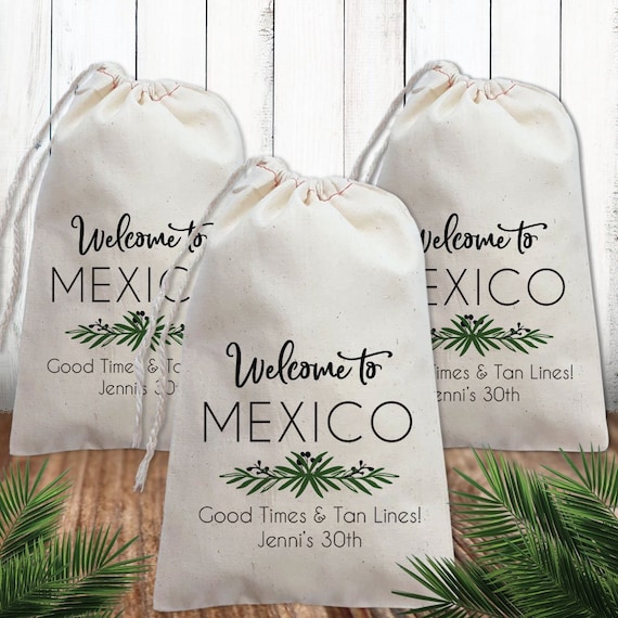 Wedding Welcome Favor Bags Custom Destination Wedding Favors