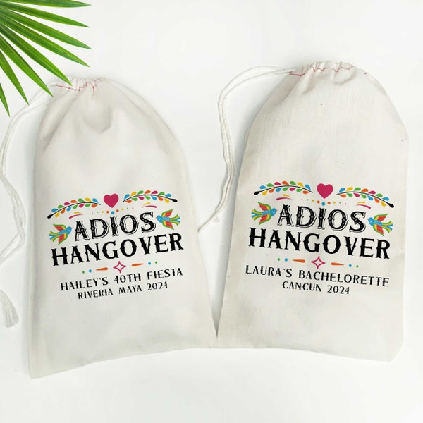 Adios Hangover Mexico Recovery Kit - Bachelorette Party - Wedding Favor