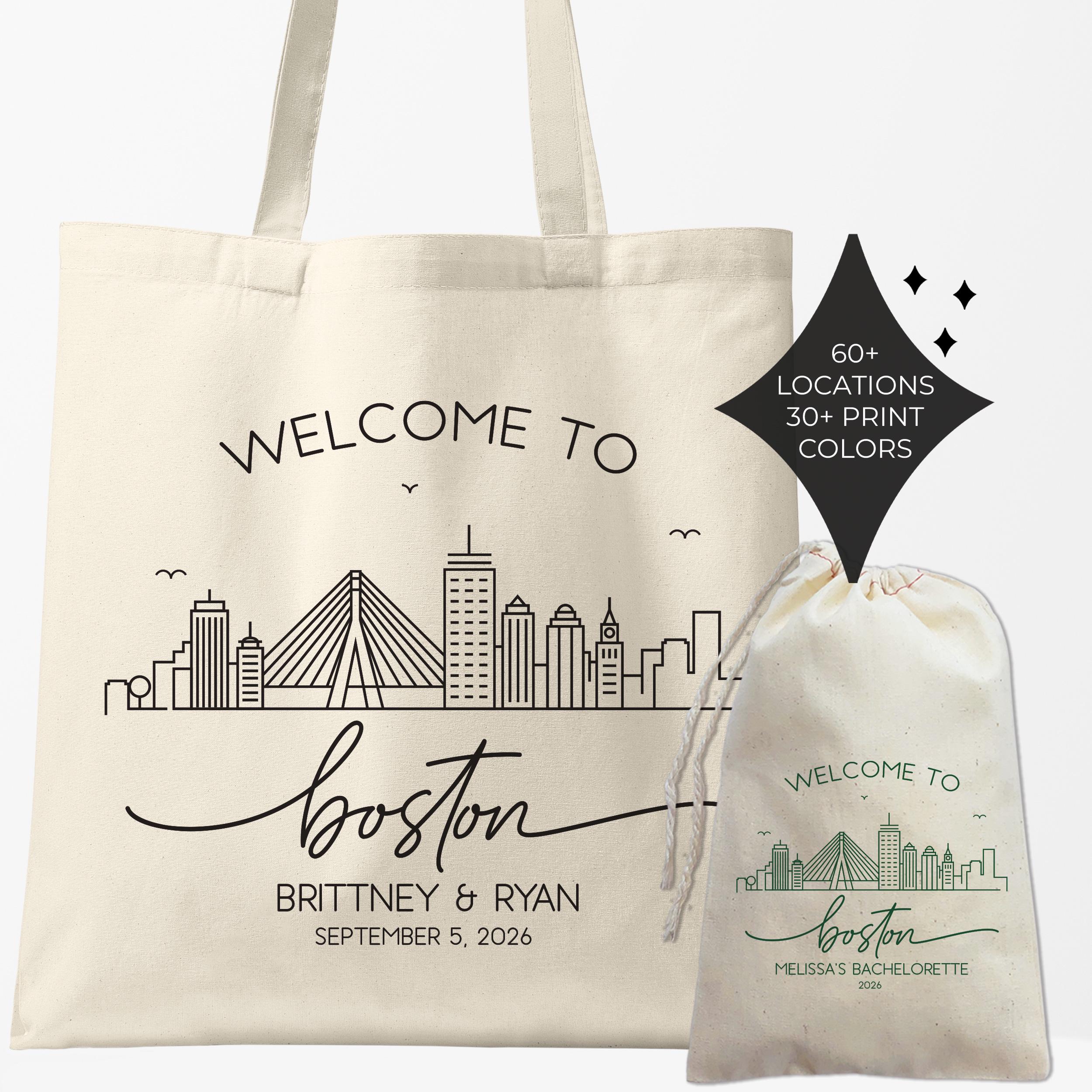 Boston Tote Bag - Etsy