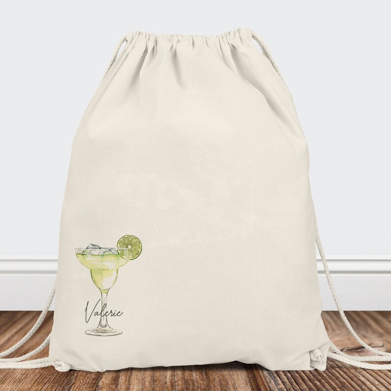 Margarita Tote Bags With Name - Personalized Bags for Mexico ...