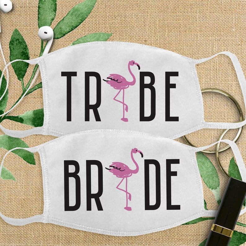 Bachelorette Face Masks Bachelorette Party Favor Masks Bride Etsy