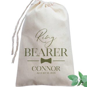 Groomsmen Gift Bags | Personalized Groom’s Crew & Best Man Wedding Favor Bags | Groomsman Gifts image 4