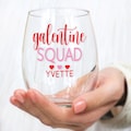 Love Potion Valentine's Day Shatterproof Wine Cup With Name | Galentine's Day Party Favor For Friends
