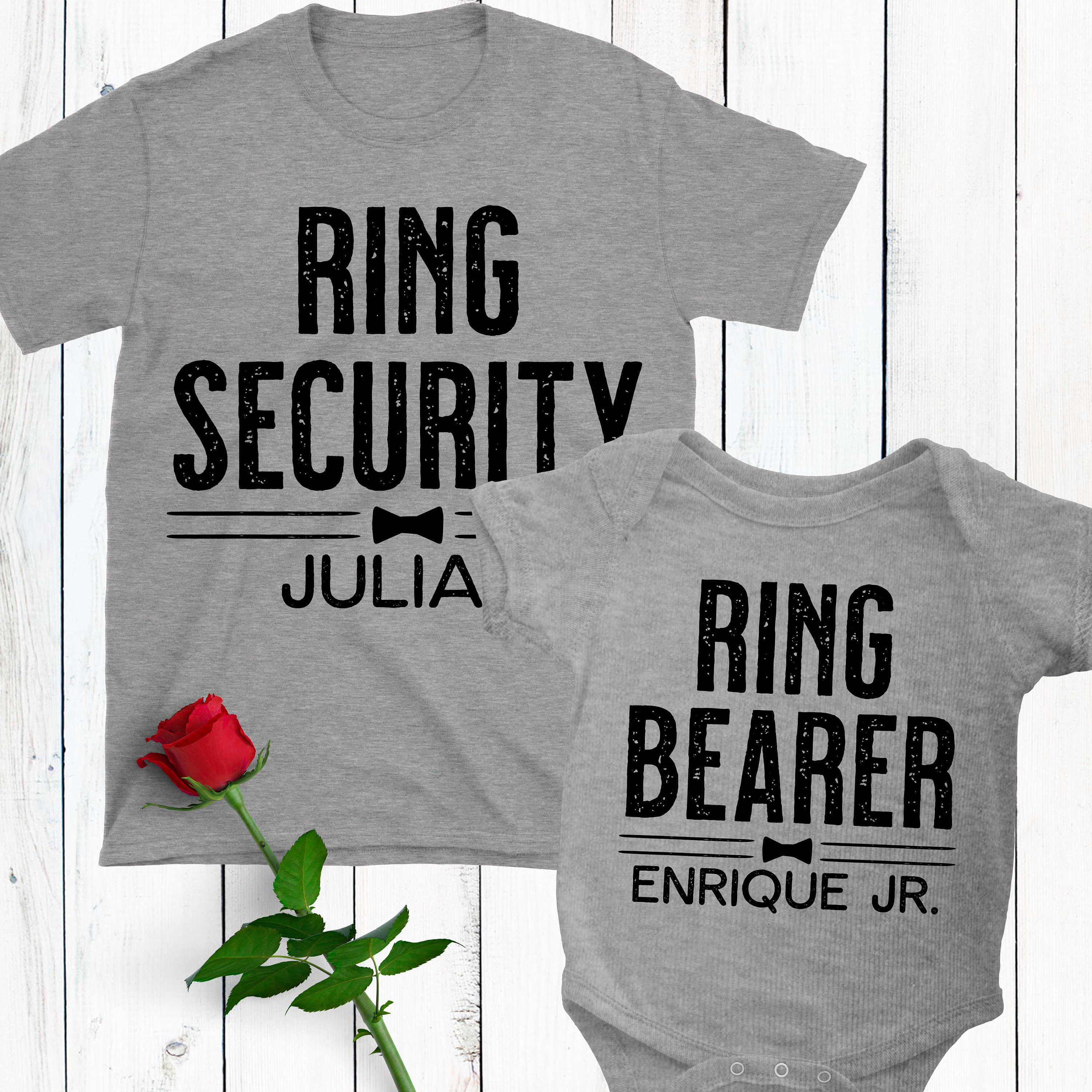 Ring Bearer Kids Shirt Ring Security Outfit for Toddler or Etsy