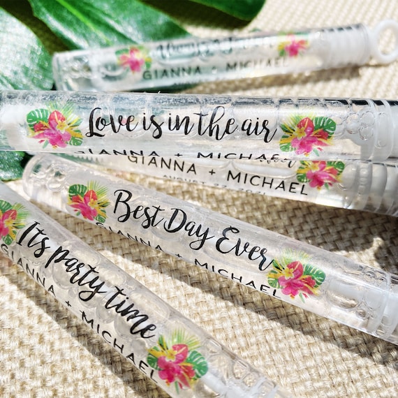 Hawaiian Wedding Favors