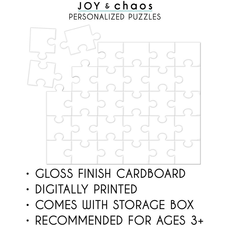 Toddler Girl Gifts - Personalized Puzzle | Birthday Gift for 3, 4 & 5 Year Old Girls | Custom Kids Name Puzzle - Floral Butterfly Cactus bild 4