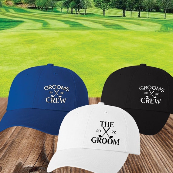 Golf Bachelor Party Favors Groomsman Golf Hats Custom Grooms