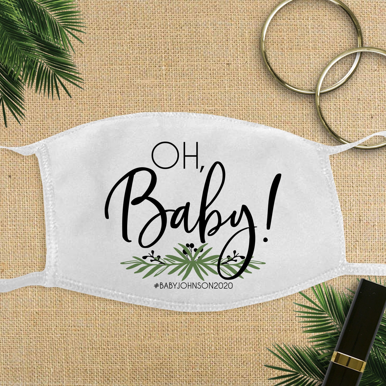 Custom Baby Shower Masks Favors for Baby Shower Guests or Etsy