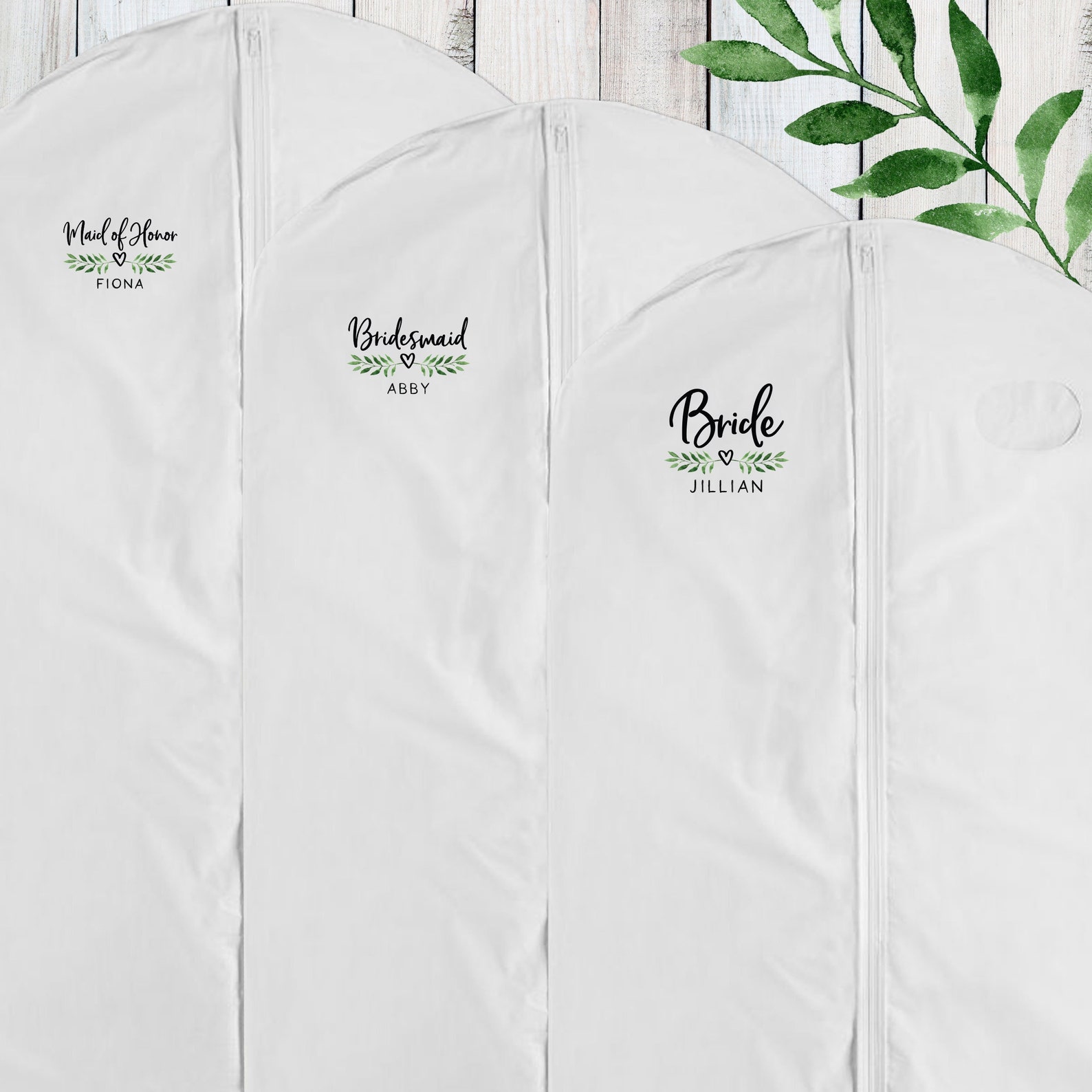 Bridesmaid Garment Bag Personalized Dress Bags for Bridal Etsy