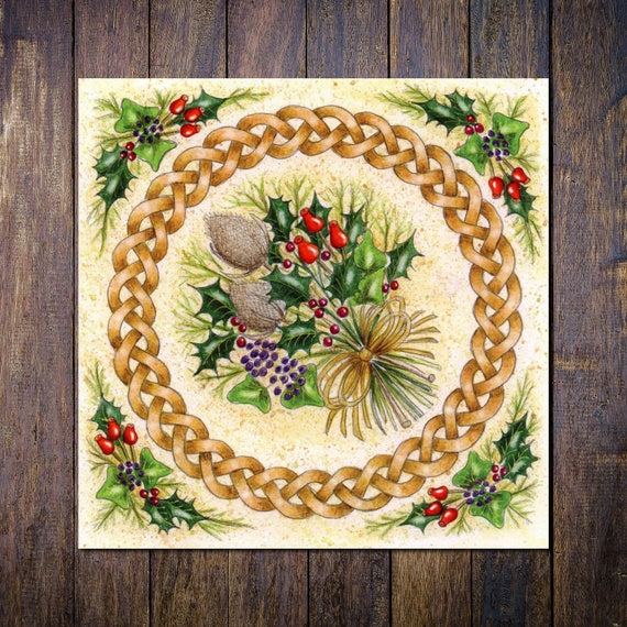 Celtic Art Winter Solstice Carinewbi