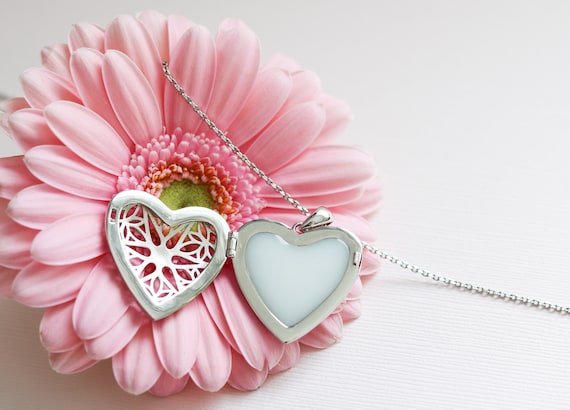 DIY Breastmilk Jewelry Kit, Sterling Silver Heart Pendant, Breastfeeding/Mom Gift