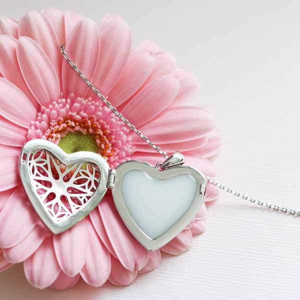 DIY Breastmilk Jewelry Kit, Sterling Silver Heart Pendant, Breastfeeding/Mom Gift
