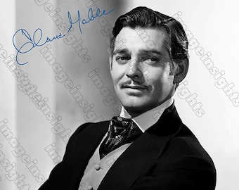 Clark Gable （クラークゲーブル）直筆サイン（鑑定書付き） Clark Gable （クラークゲーブル）直筆サイン（鑑定書付き
