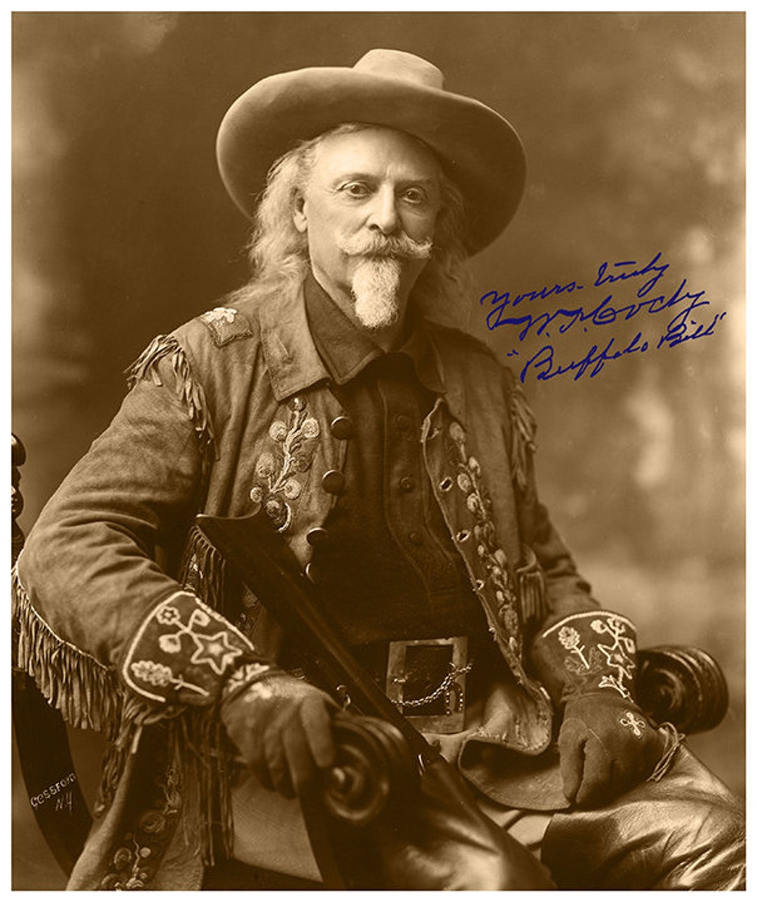 Bill Barnfield ジャンク William Frederick Cody Buffalo Bill - The Gateway to