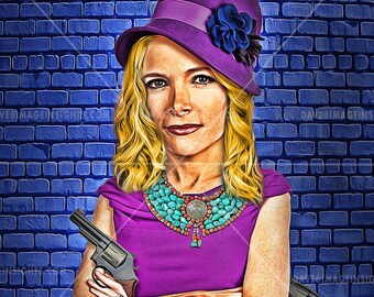 MEGYN KELLY PORTRAIT As A Gicleé Lustre Photo Print