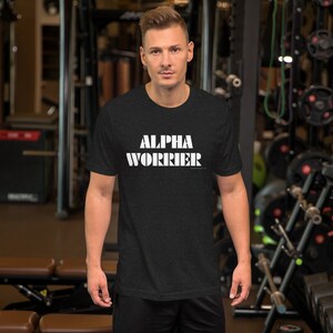 Alpha Worrier Unisex t-shirt by Your anxiety is lying to you® Official Brand