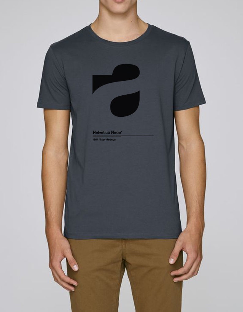 Helvetica Tribute T-shirt Tshirt Tee Graphic Design Designer - Etsy