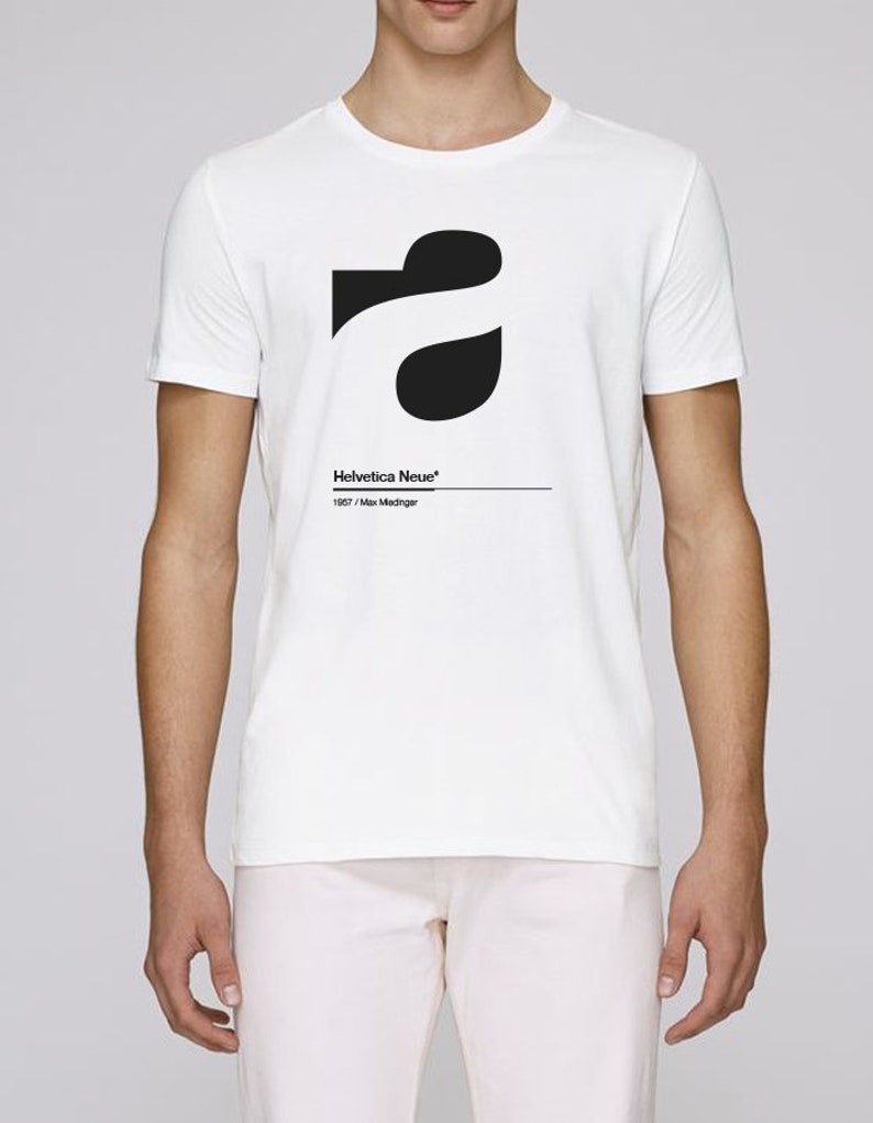 Helvetica Tribute T-shirt Tshirt Tee Graphic Design Designer - Etsy