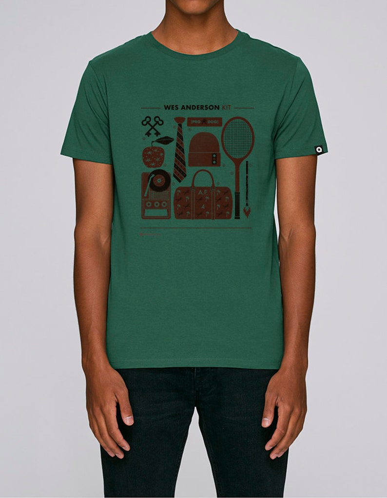 WES ANDERSON Fan Art Tribute Tshirt Tee Tshirt Unisex 100 Etsy Canada