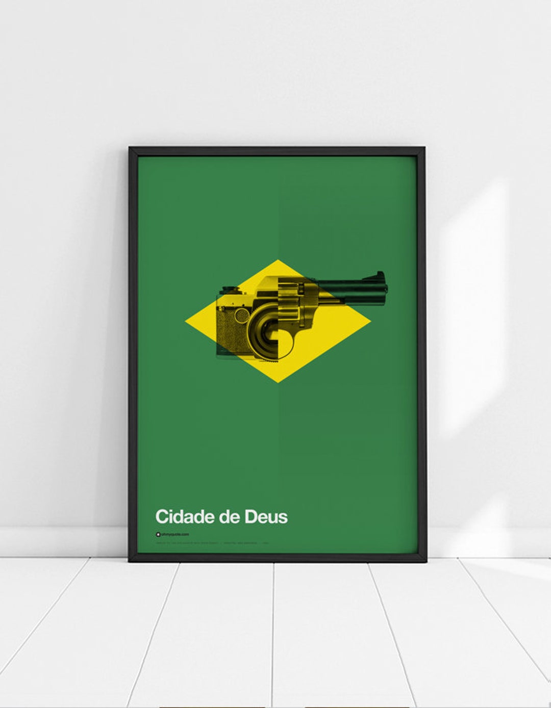 Cidade de Deus City of God Brazil Tribute wall art affiche Etsy España