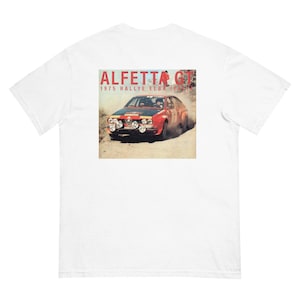 1975 Alfa Romeo Alfetta GT Vintage Photograph Unisex T-shirt