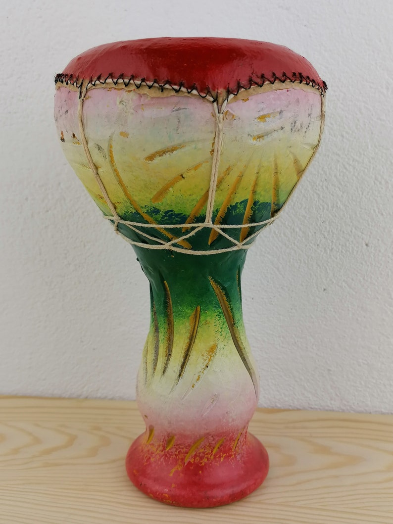 8 Djembé Tam Tam Drum made and handmade in vintage Etsy