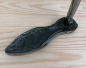 Shoemaker 39 s leg foot in wood and metal handmade in France vintage Industrial decoration Old shoemaker 39 s tool